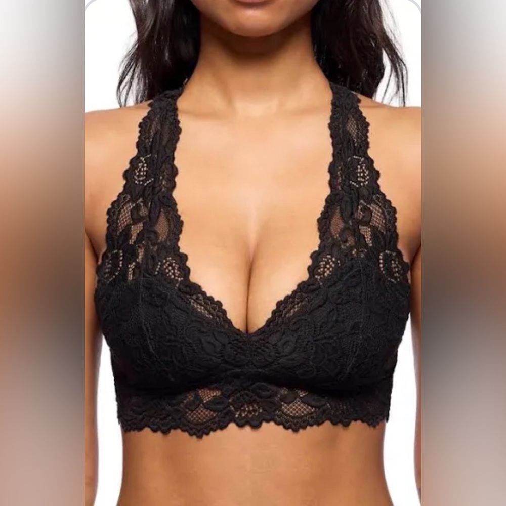 Chic Black Lace Bralette